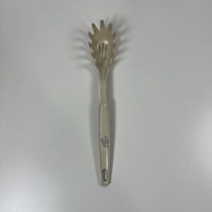 Vintage Ecko Slotted Pasta Spaghetti Spoon Fork Off White Made In USA